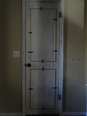 adding molding to flat doors