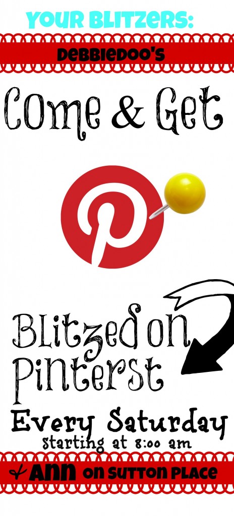 Blitzed on Pinterest Link Party