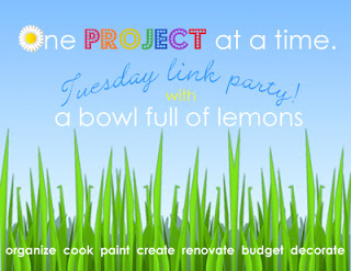 One Project at a Time Link party - ABFOL