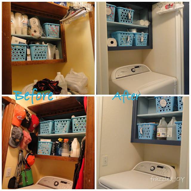laundry room before and after