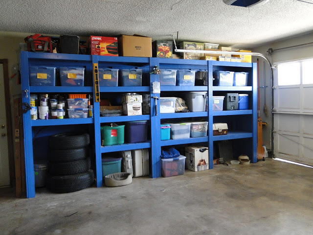 shelves for garage storage