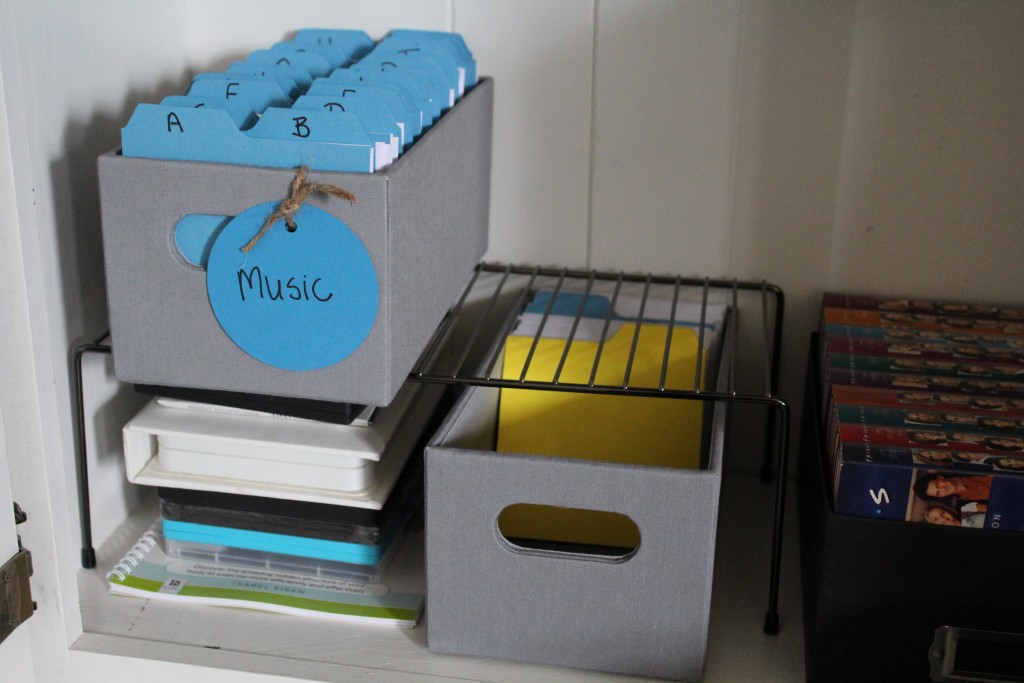 CD and DVD boxes for organized storage