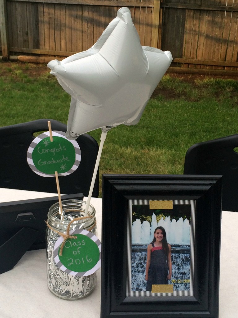 graduation party centerpieces