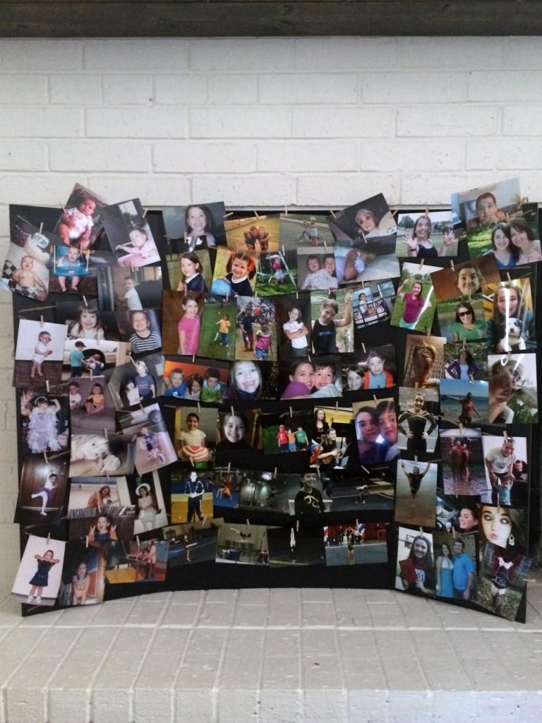 Senior Tri-fold Photo Display Board for Graduation Party 