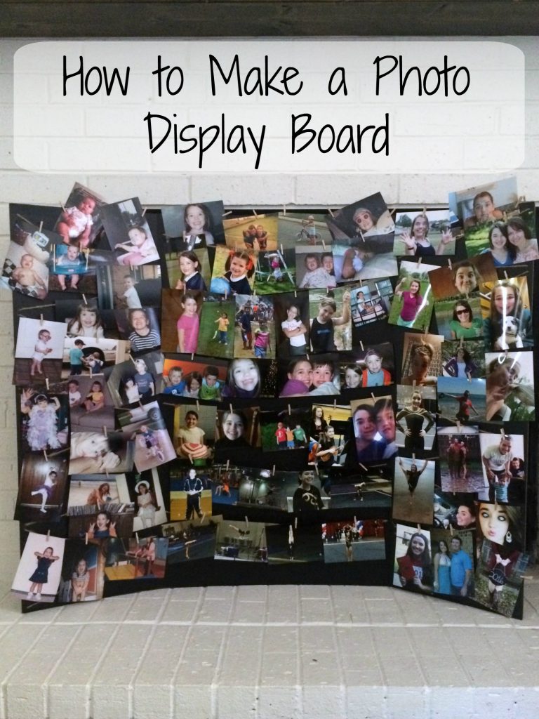 how-to-make-a-photo-display-board