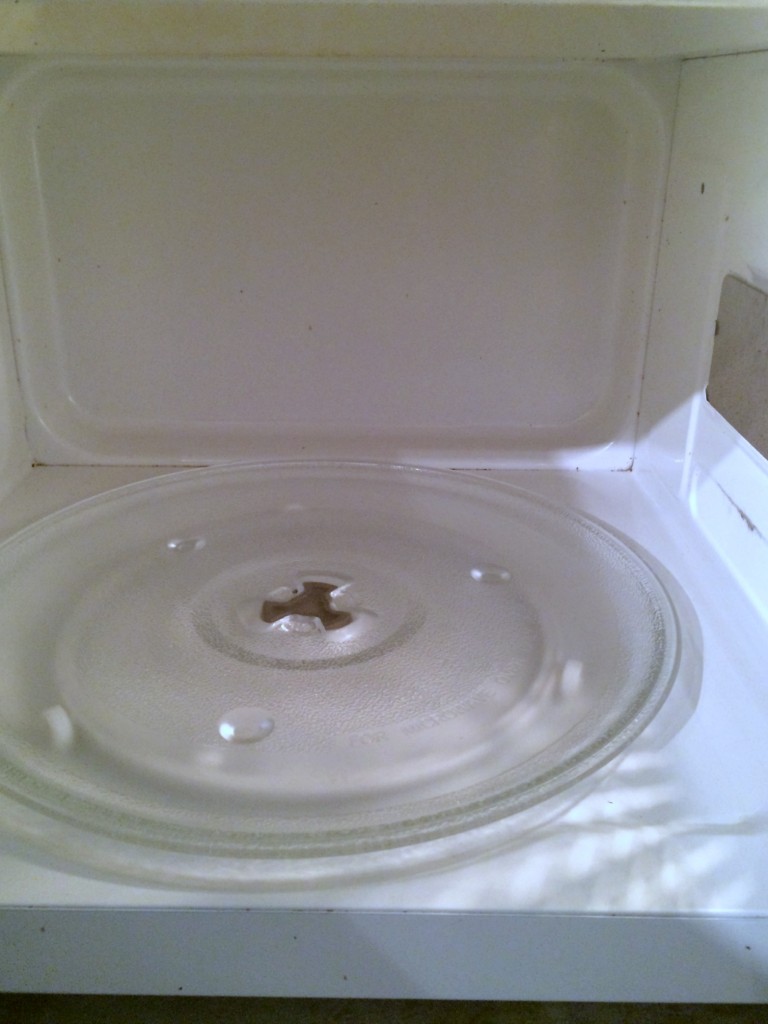 clean microwave