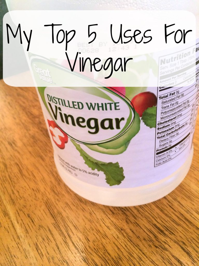 My Top 5 Uses For Vinegar