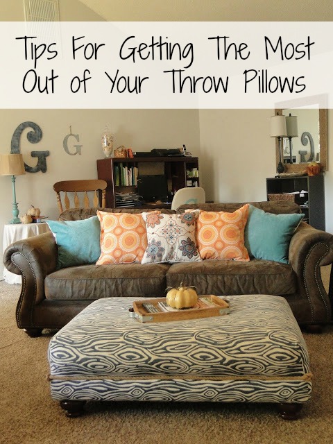 tips for getting the most out of your throw pillows