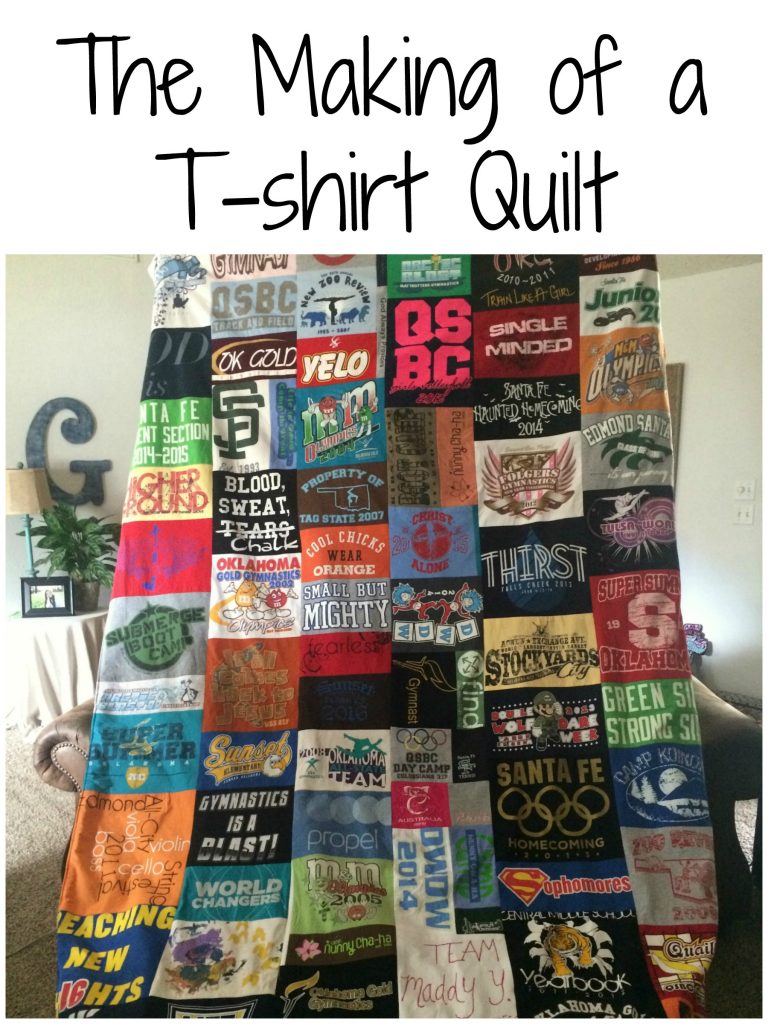 how to make a tshirt quilt