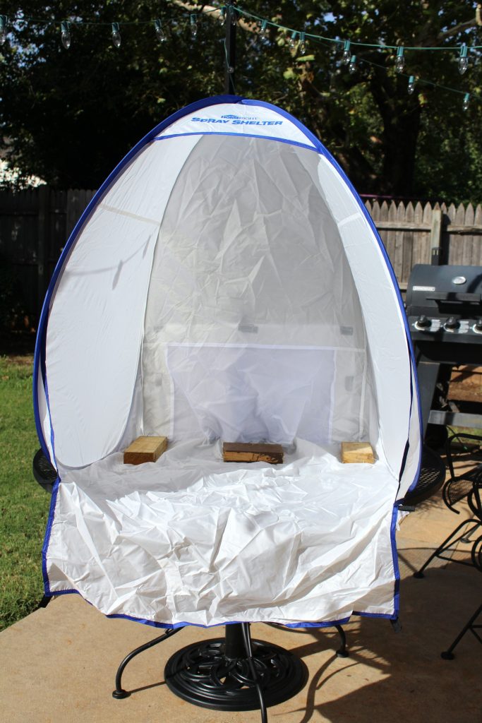 Spray Paint Shelter