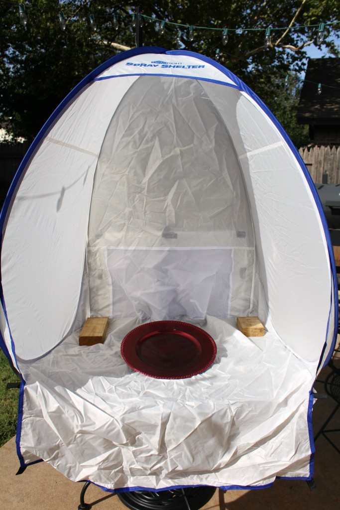 HomeRight small spray shelter