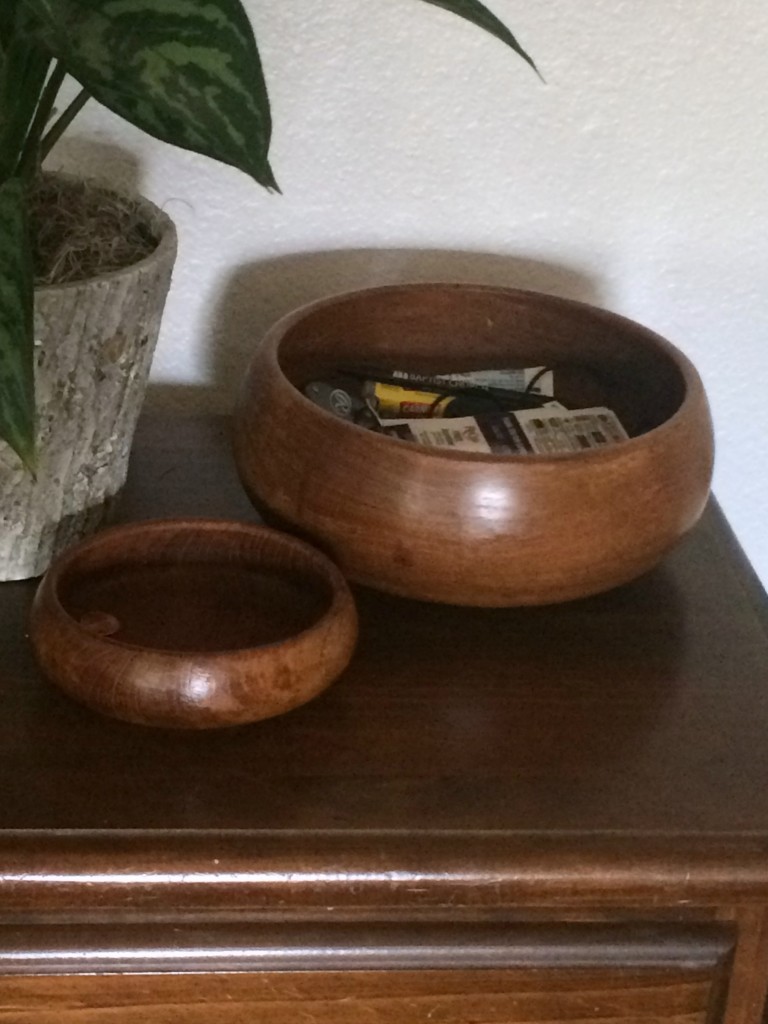 wooden bowls for storage