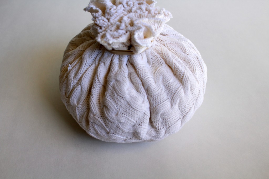 DIY no sew pumpkin