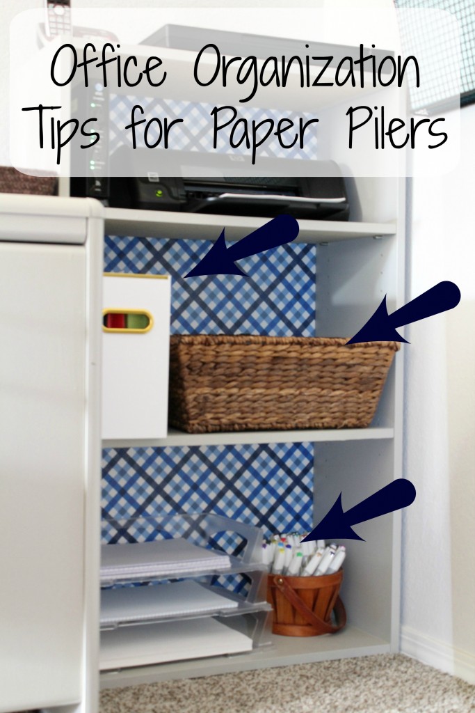 Office organization tips for paper pilers
