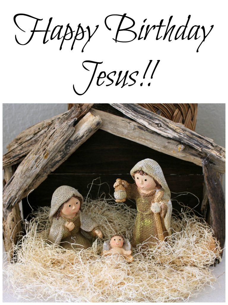 christmas happy birthday jesus