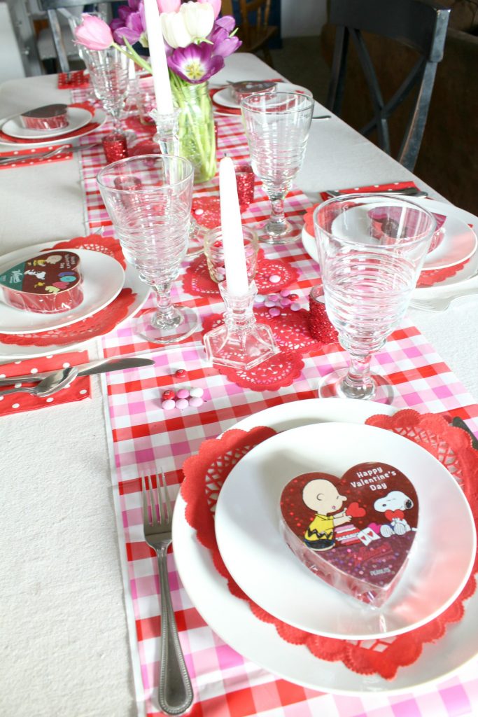 Valentine's day table