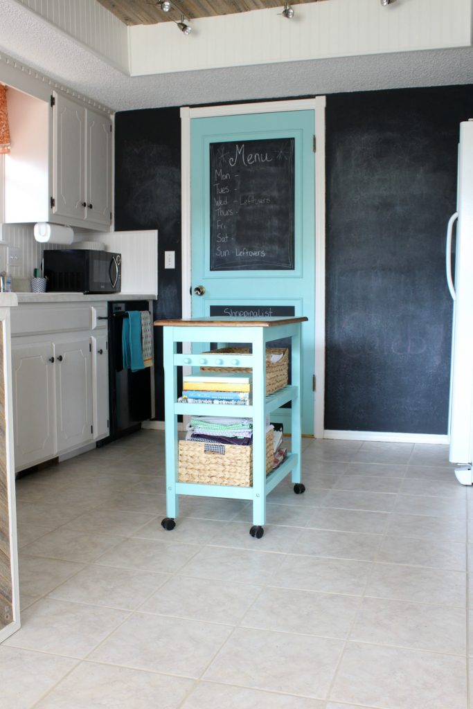 kitchen with renewed grout