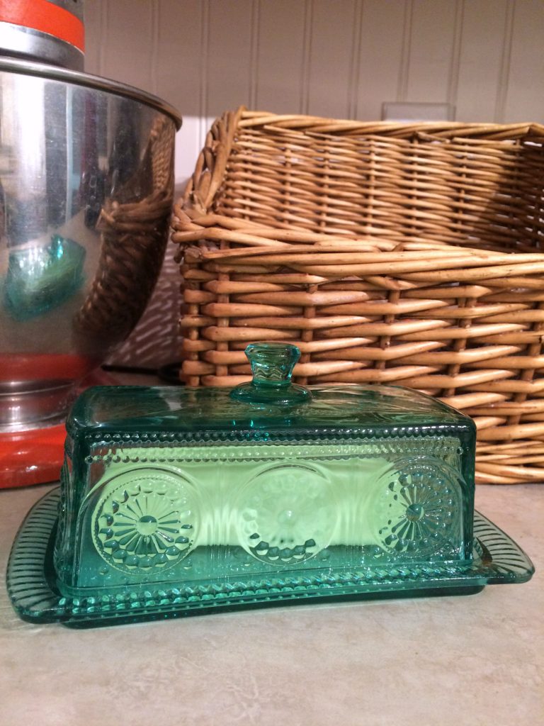 Pioneer Woman butter dish