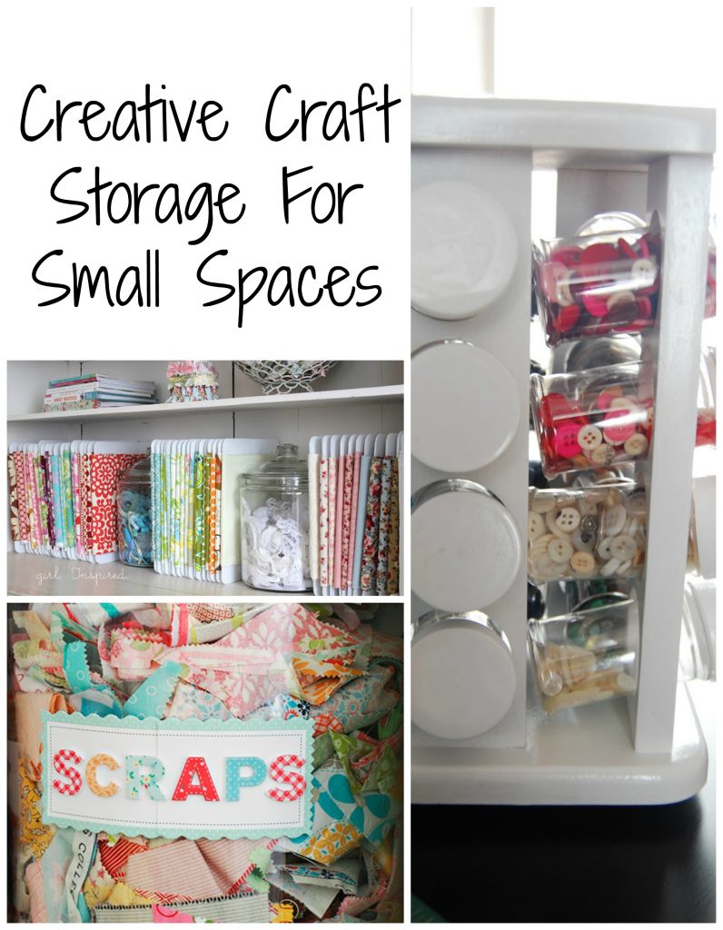 Creative Craft Storage For Small Spaces