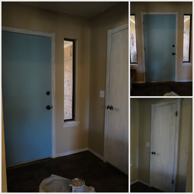 Painting interior doors