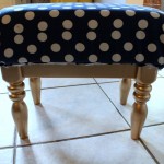 How To Upholster A Thrifted Stool