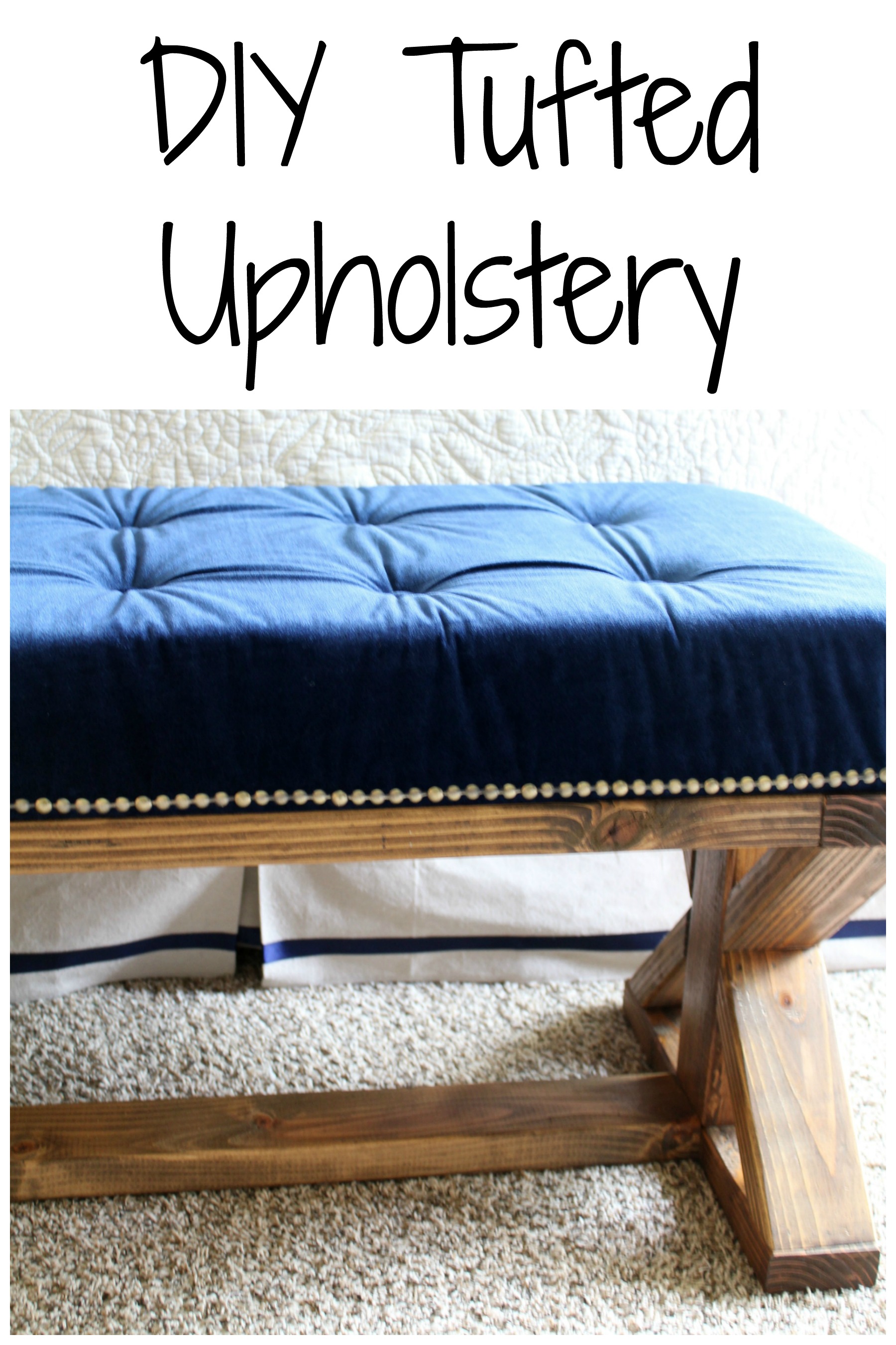 DIY Tufted Upholstery