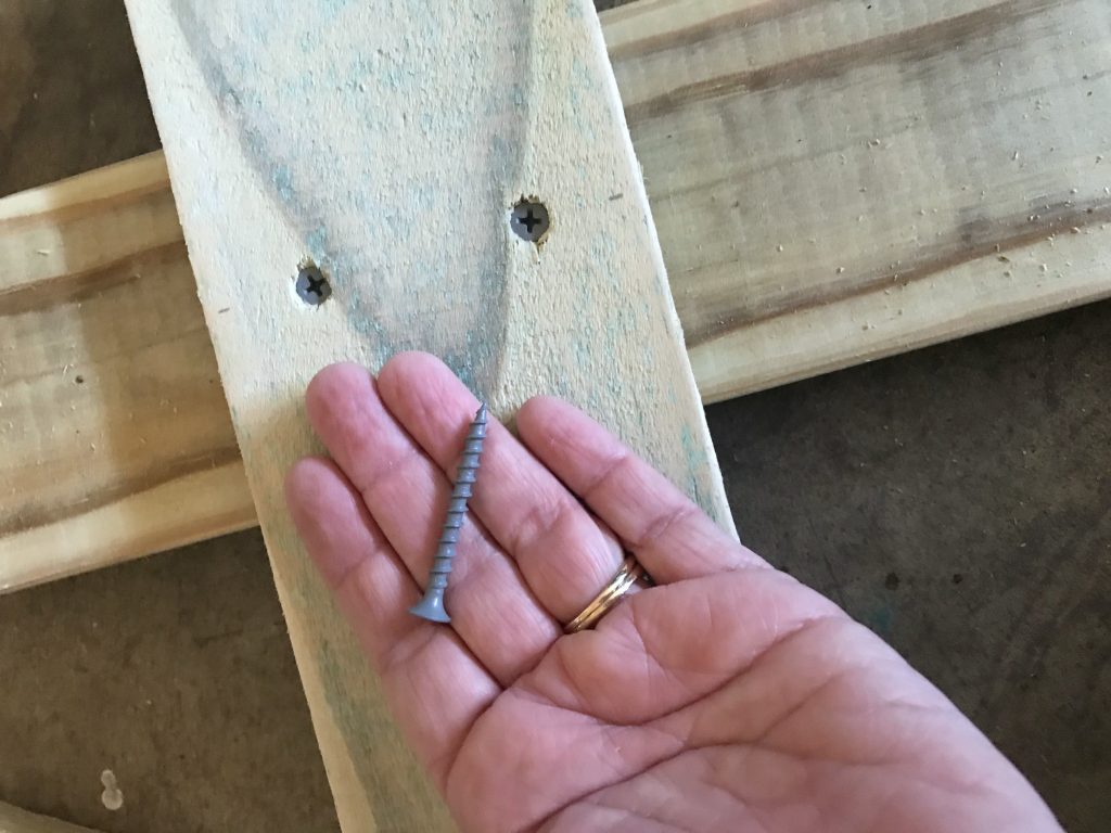 screws used to build trees