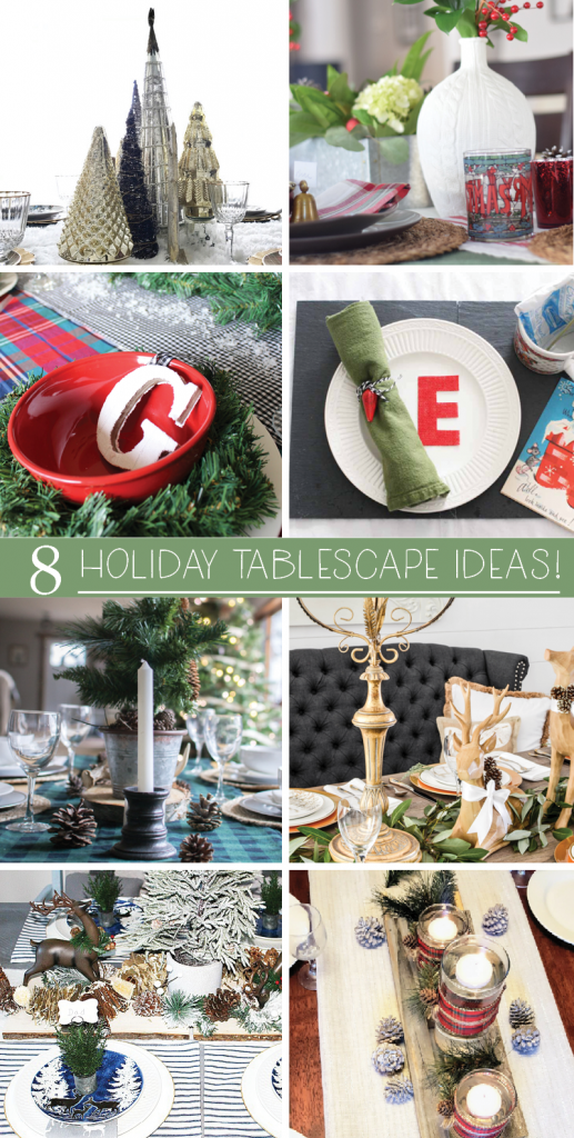 8 Holiday Tablescape Ideas