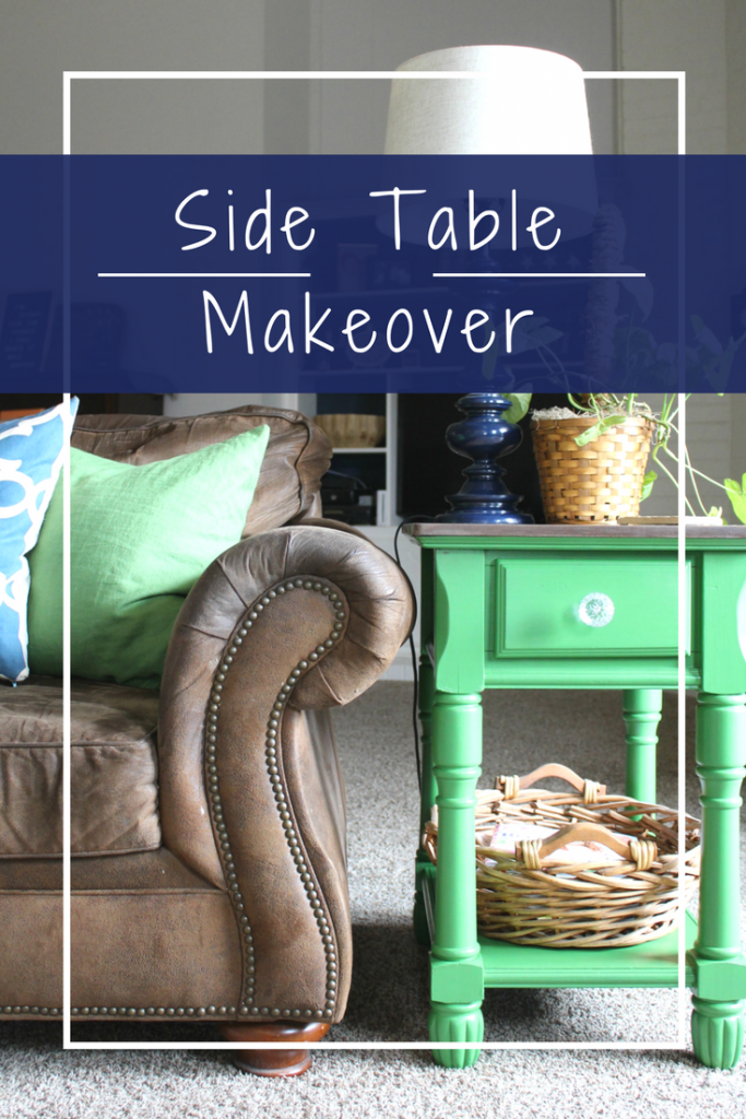 Side Table Makeover DIY