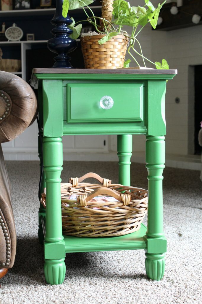 Side table makeover