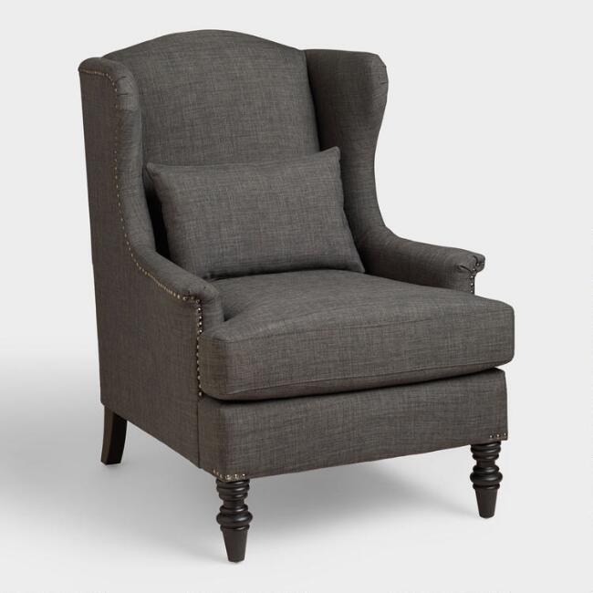 Gray chair from World Market