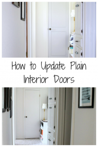 How To Dress Up Plain Interior Doors