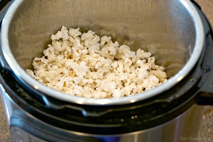Instant pot popcorn
