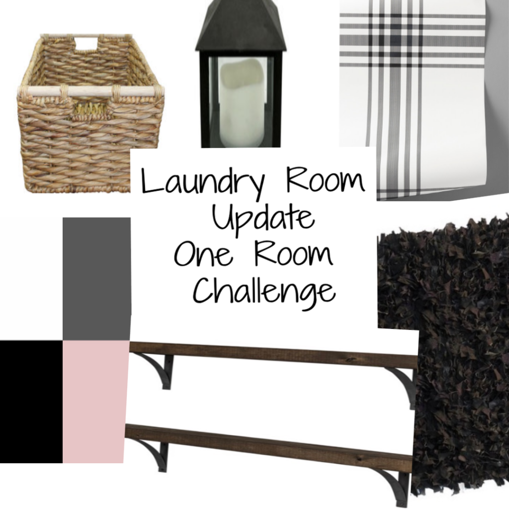 Laundry Room One Room Challenge Mood Board