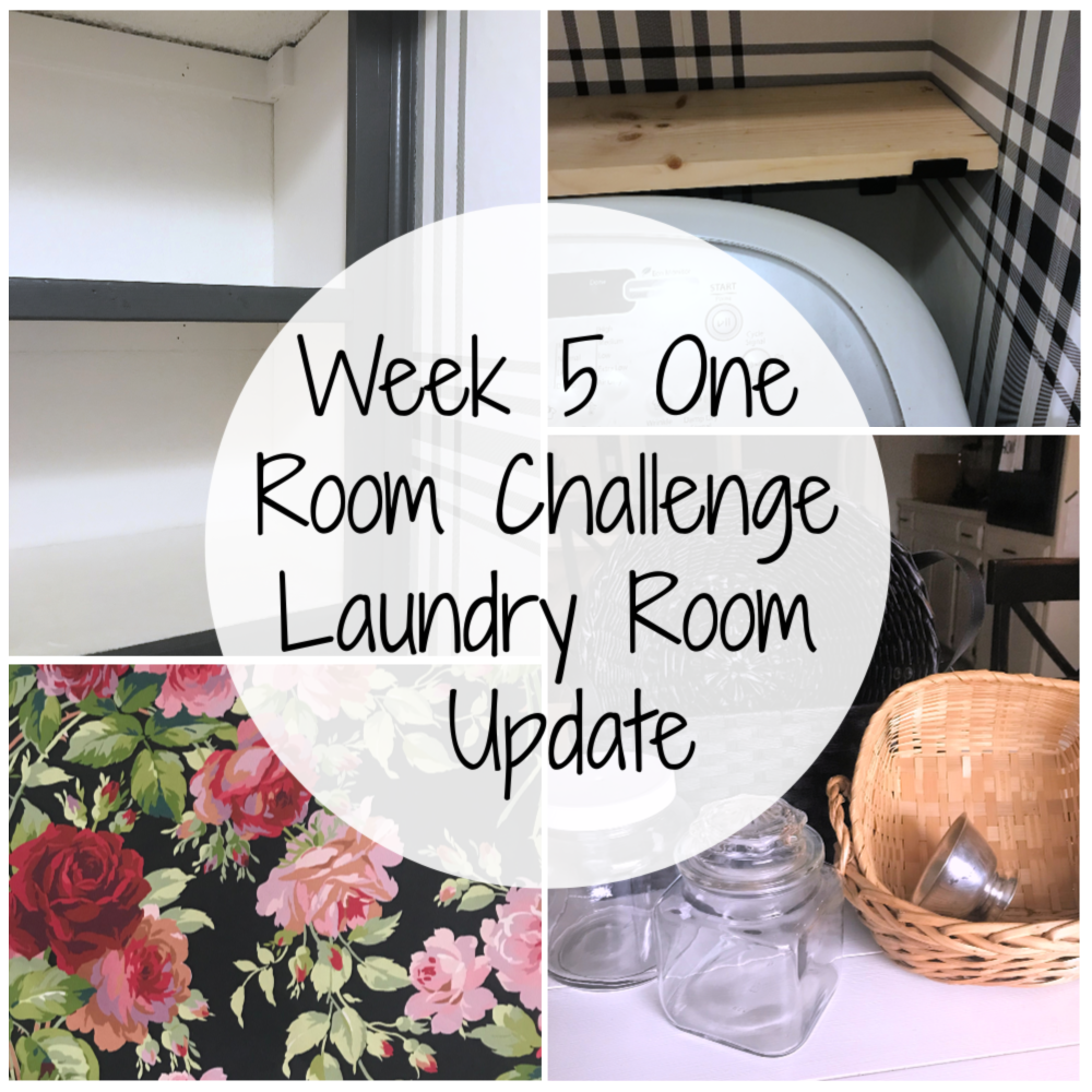 Week 5 One Room Challenge Laundry Room Update