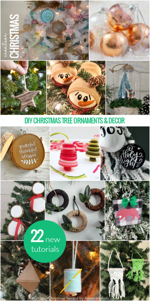 DIY Christmas Tree Ornaments and Decor