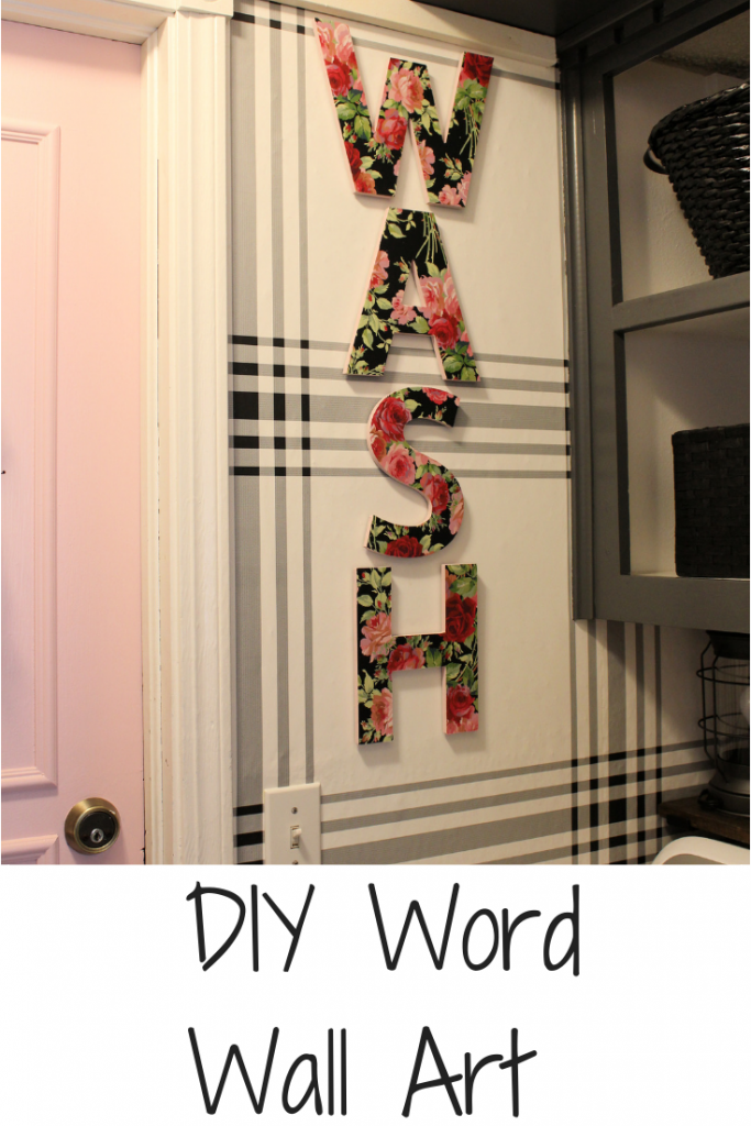 DIY Word Wall Art