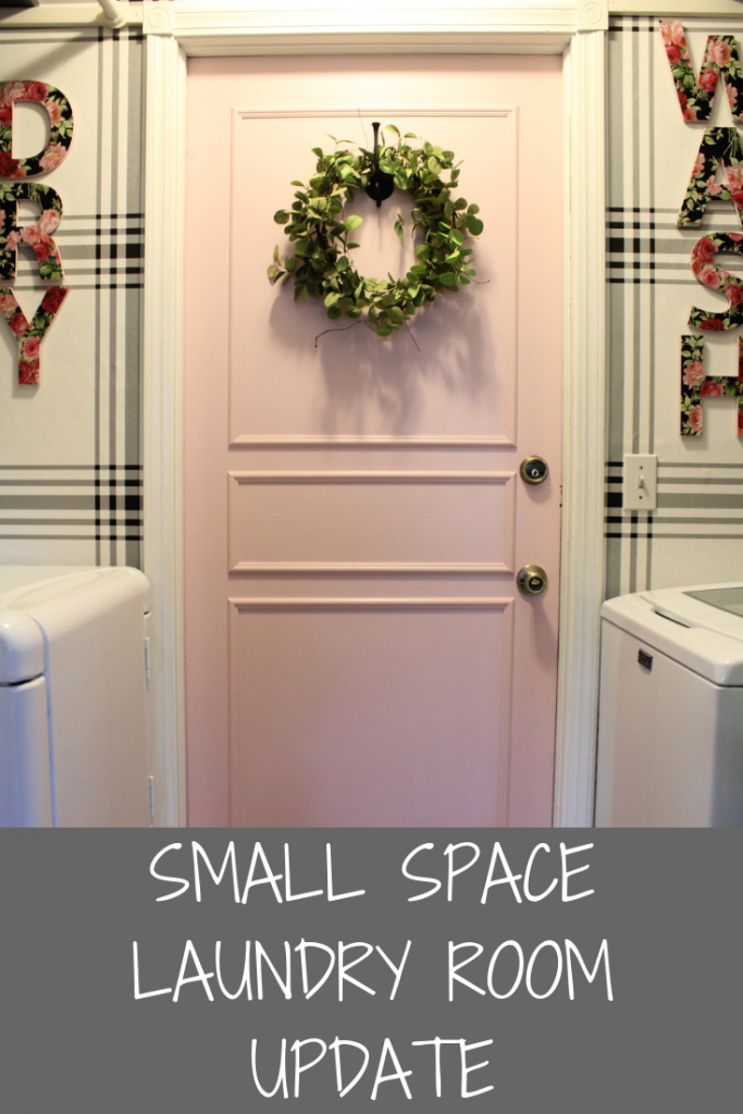 Small Space Laundry Room Update