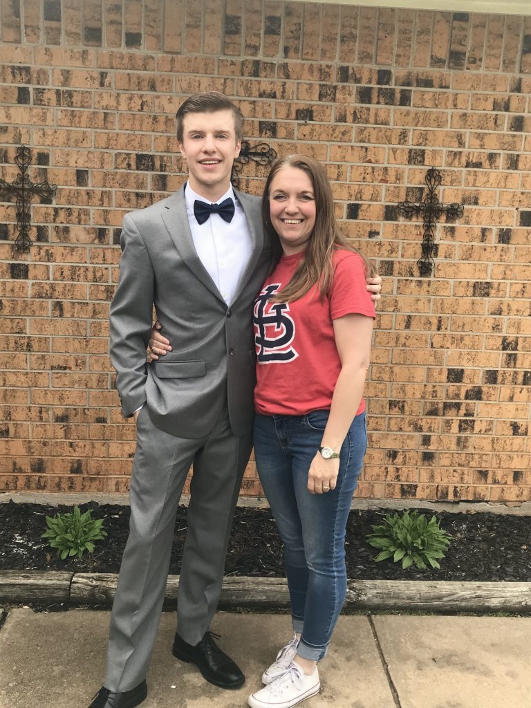 First prom for our middle son