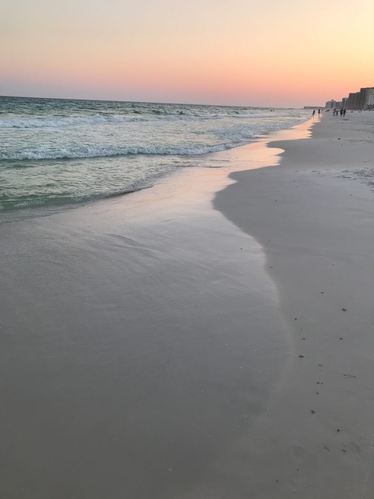 30A coast line sunset
