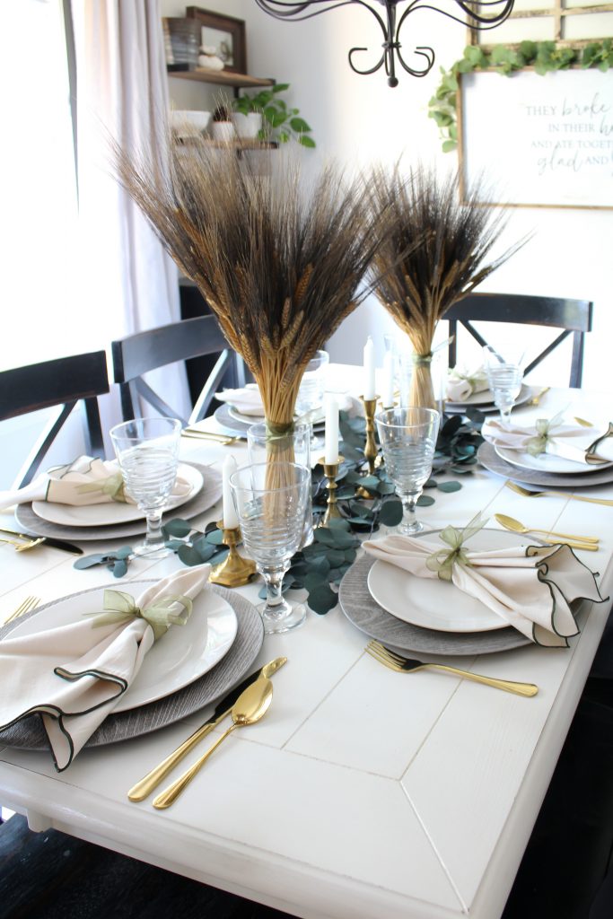 Natural Fall Tablescape