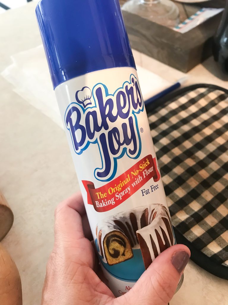 Non stick baking spray