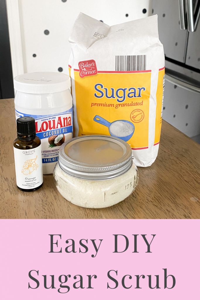 Easy DIY Sugar Scrub
