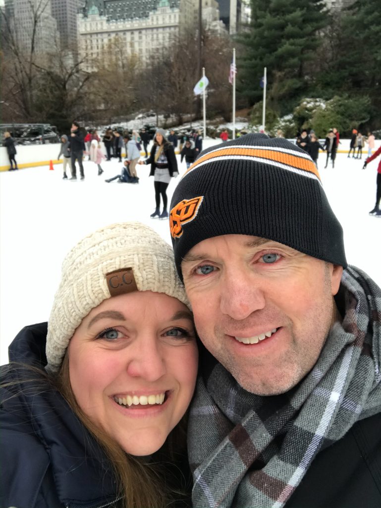 Ice Skating at Central Park