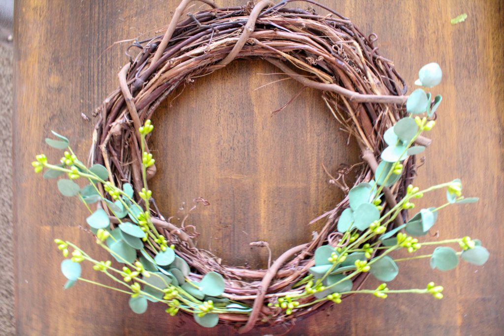 DIY Spring Grapevine Wreath