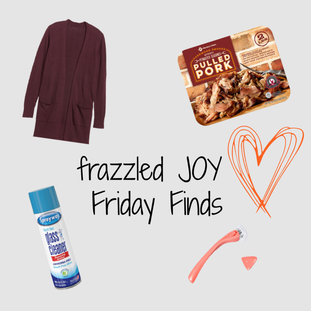 frazzled JOY Friday Finds 9.4.20