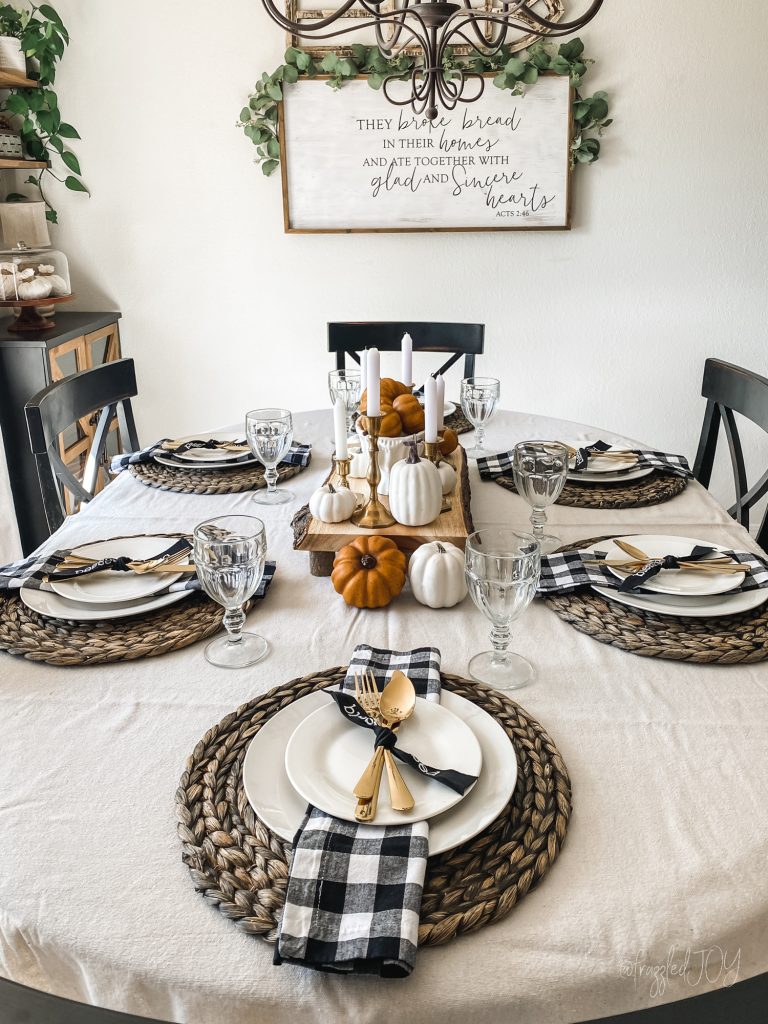 Fall Tablescape
