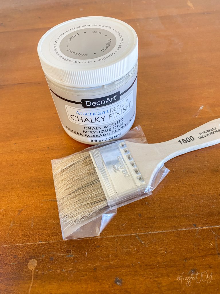 My favorite gray chalk paint