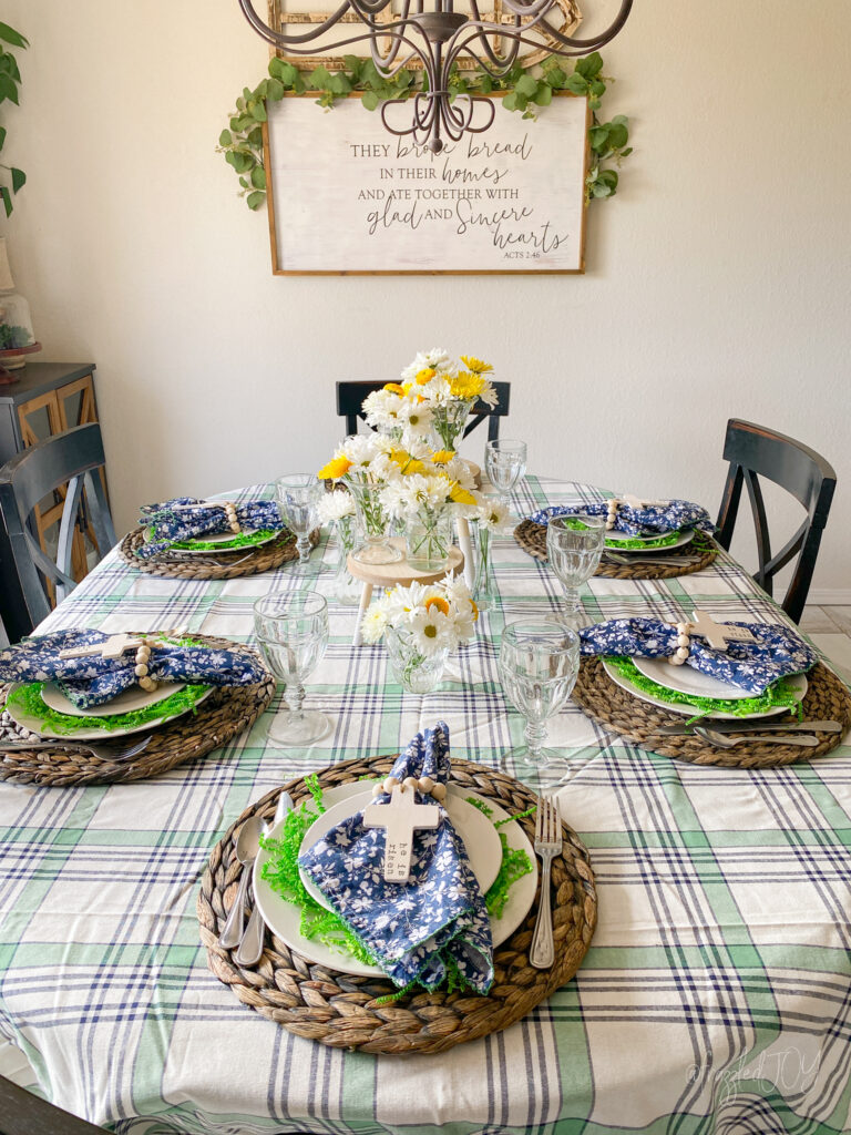 Easter Tablescape